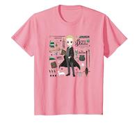 Harry Potter Draco Malfoy Features Maglietta, Bambini, Rosa, 3 Anni