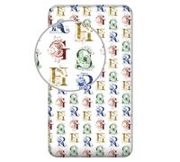 HARRY POTTER Drap Housse Maisons Poudlard Set di Lenzuola e federe, Multicolore, Único
