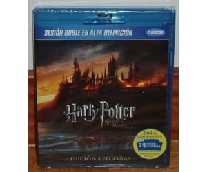 HARRY POTTER E LE RELIQUIE DELLA MORTE 1 E 2 PARTE NUOVO SIGILLATO 2 BLU-RAY