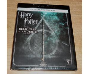 HARRY POTTER E LE RELIQUIE DELLA MORTE 2 PARTE 4K UHD+BLU-RAY NUOVO R2