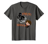 Harry Potter Expecto Patronum Maglietta, Bambini, Asfalto, 4 Anni