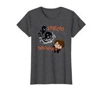 Harry Potter Expecto Patronum Maglietta, Donna, Grigio Scuro, XXL