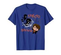 Harry Potter Expecto Patronum Maglietta, Uomo, Blu Reale, XXL
