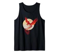 Harry Potter Fawkes Phoenix Rising with The Moon Canotta