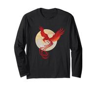 Harry Potter Fawkes Phoenix Rising with The Moon Maglia a Manica