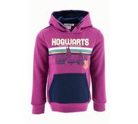 Harry Potter Felpa per Ragazze, Maglione dal Design Hogwarts, Morbida Felpa in Tessuto Viola, Felpa con Cappuccio per Ragazze, Regalo per Bambina, Taglie 6 a 12 Anni (6 Anni)