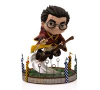 Harry Potter Figure 13cm Quidditch Match Iron Studios MiniCo Figures Nuovo