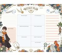 Harry Potter: Floral Fantasy Weekly Planner Notepad