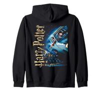 Harry Potter Flying Car Castle Felpa con Cappuccio