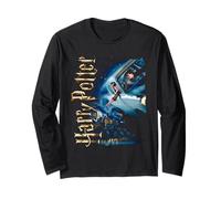 Harry Potter Flying Car Castle Maglia a Manica