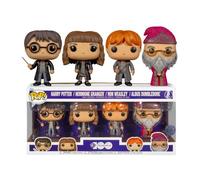 Harry Potter Funko Pop 4Pack Vinyl Figure 9cm Warner 100th Anniversary Nuovo