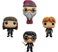 Funko Pop! Harry Potter: Harry Potter - Albus Dumbledore - W1 4PK - Albus Silente- Figura in Vinile da Collezione - Idea Regalo - Merchandising Ufficiale - Giocattoli per Bambini e Adulti