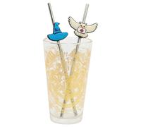 Harry Potter Glas Tumbler mit Trinkhalme NUOVO