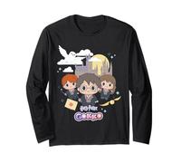 Harry Potter Gokko Harry, Hermione And Ron Hogwarts Maglia a Manica