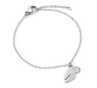 Harry Potter Golden Snitch - Bracciale a catena in acciaio inox argentato, Misura unica, Acciaio inossidabile, Nessuna pietra preziosa