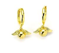Harry Potter Golden Snitch Donna Orecchino dorato lega di zinco
