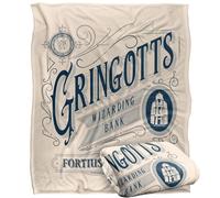 Harry Potter Gringotts Coperta super morbida al tatto setoso - 152 x 127 cm