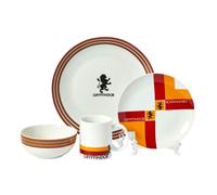 Harry Potter Gryffindor 16-Piece Set da Pranzo Include Piatti, Ciotole, & Tazze