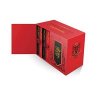 Harry Potter Gryffindor Hogwarts House Editions Hardback Box Set: 1-7