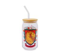 Harry Potter Gryffindor House Mascotte Vetro Tumbler Con Bambù Coperchio &