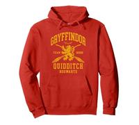 Harry Potter Gryffindor Quidditch Arch Felpa con Cappuccio