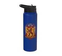 Harry Potter Gryffindor Quidditch Shield Logo Stainless Steel Insulated Water Bottle