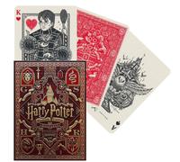 Harry Potter Gryffindor Rosso Carte da Gioco Piattaforma Theorie 11 Magica Nuovo