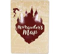 NBA5HP61 - HARRY POTTER - A5 NOTEBOOK (FLEX) - HARRY POTTER (MARAUDERS MAP)
