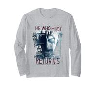 Harry Potter Halloween Design Chi Non Deve Essere nominato Maglia a Manica