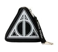 Harry Potter Hallows-Portamonete Triangolare, Nero, 10 x 9 cm