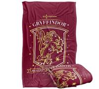 Harry Potter Hand Drawn Gryffindor Shield Coperta super morbida al tatto setoso - 91 x 147 cm