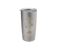 Harry Potter Hand Drawn Ravenclaw Shield Bicchiere termico in acciaio inox doppia parete