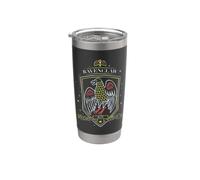 Harry Potter Hand Drawn Ravenclaw Shield Bicchiere termico in acciaio inox doppia parete