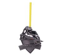 Harry Potter Hanging Tree Ornament Tassorosso Crest (silver) 6 Cm Nemesis Now