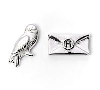 Harry Potter Hedwig & Letter Stud Earrings by The Carat Shop