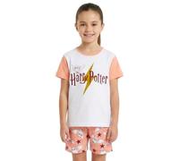 Harry Potter Hedwig - Pigiama corto estivo per ragazze dai 7 ai 14 anni, Rosa, 8-9 Anni