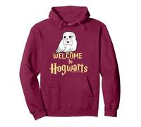 Harry Potter Hedwig Welcome to Hogwarts Felpa con Cappuccio