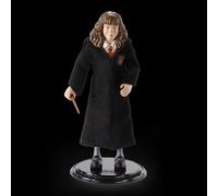 Noble Collection Harry Potter Bendyfigs Hermione Con La Bacchetta 19 Cm One Size Multicolor