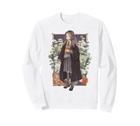 Harry Potter Hermione Granger Botanical Felpa, Unisex per Adulti, Bianco, M