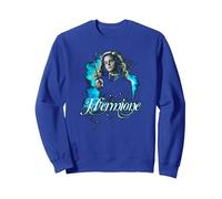 Harry Potter Hermione Ready Felpa, Unisex per adulti, Blu Reale, S