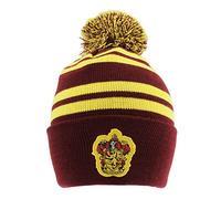 Harry Potter Beanie Pom-House Gryffindor One Size Cap, Multi-Coloured