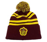 Harry Potter Beanie Pom-House Gryffindor One Size Cap, Multi-Coloured