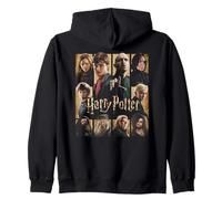 Harry Potter Heroes Villains Squares Felpa con Cappuccio