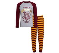 Harry Potter Herren Pyjamas Alumni Hogwarts Schlafanzug Gryffindor T-Shirt Plus Loungehose, Grifondoro, XXG