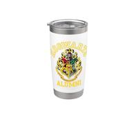 Harry Potter Hogwarts Alumni Crest Logo Bicchiere termico in acciaio inox doppia parete
