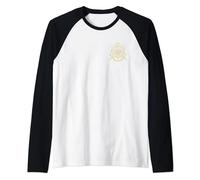 Harry Potter Hogwarts Badge Wands Maglia con Maniche Raglan