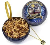 Harry Potter Hogwarts - Christmas Bauble Necklace Donna Collana Dorato