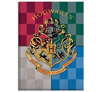 COPERTA POLAR PILE COPERTINA HARRY POTTER HOGWARTS 100X140 CM ORIGINALE CALDA