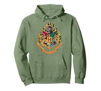 Harry Potter Hogwarts Crest Gold Felpa con Cappuccio