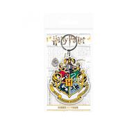 Harry Potter Hogwarts Crest Rubber Portachiavi Pyramid